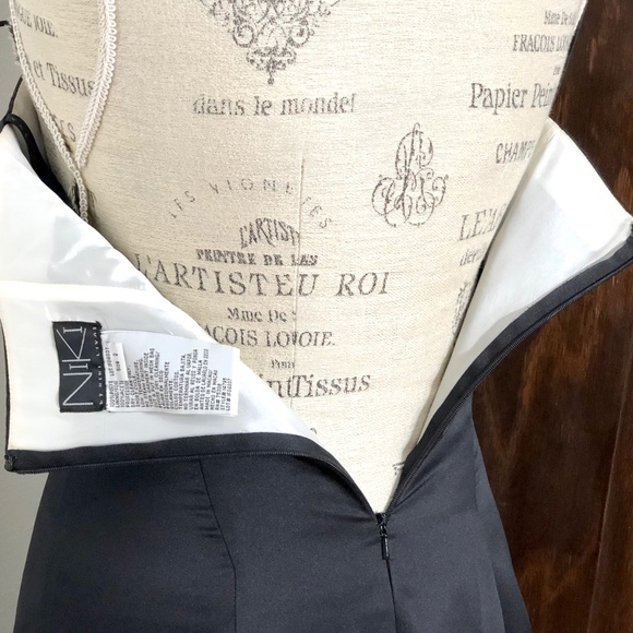 Niki by Niki Livas, Two-Tone, A-line Gown - Picture 4 of 9